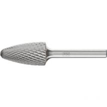 Pferd - Hartmetall Frässtift Rundbogen Rbf Ø 16x30mm Schaft-ø 6 Mm Z4 Universal Mittel Fein