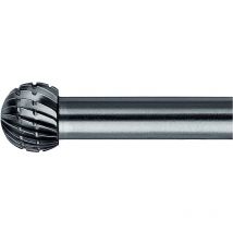 Hss Frässtift Kugelform f ø 10x09 mm Schaft-Ø 6 mm z 3 universal mittel fein Spanbrecher - Pferd