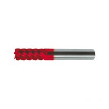 Fragola Tipo Cilindrico Lungo Nh, Carburo Sl Solido E Carburo Solido Uf, Din 6527, Fuoco, Ø D1 - H10: 25,0 Mm Lunga. L1 Totale 121 Millimetri