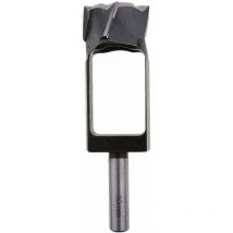 LLING Dübelschneider 1/2" – gehärteter Kohlenstoffstahl – Bohrlochdurchmesser 8–40 mm – Länge 140 mm – max. Steckerlänge 70 mm