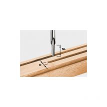 490943 Festool Fraise à rainurer hs S8 d 5/12