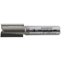 Guhdo - Fraise à rainurer, outil à bois, ø : 8 mm, Long. utile 25 mm, Long. totale 63 mm
