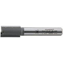 Guhdo - Fraise à rainurer, outil à bois, lame de perçage équipée pour outil à bois, ø : 12 mm, Long. utile 30 mm, Long. totale 90 mm