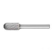 Fraise sur tige wrc d. 12 mm long. tête 25 mm d. tige 6 mm carbure engrènement steel