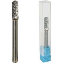 1 FRAISE MÉTALLIQUE 6 mm CYLINDRIQUE À BOUT ARRONDI DRAKKAR TOOLS - S15506