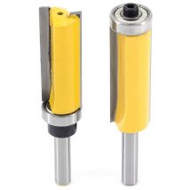 Fraise à profiler 8 mm - Palier supérieur méplat + palier inférieur