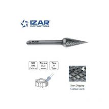 Fraise rotative carbure Izar conique skm denture 4 de 6 à 16 mm d. 9.6 x 6 mm