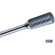 Fraise rotative cylindrique sans coupe 8 mm.