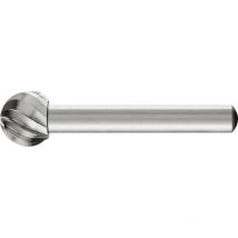22420516 Fraise sur tige hss boule 12 mm Longueur 51 mm Dimension produit, ø 12 mm Longueur de travail 10 mm Diamètre de tige 6 mm 1 pièce Y134062