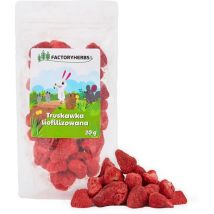 Fraises lyophilisées Factory herbs - friandise pour rongeurs et lapins - 20g