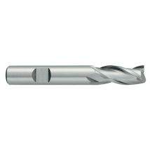 Mw-tech - Fraise universelle à 3 dents DIN844-3 HSSE-Co8% queue Weldon 12 mm longueur de coupe 26 mm dia. 15 mm UF3L15
