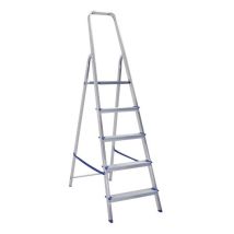 Scala in alluminio Europiuma 5 gradini – Portata massima 150 kg – Antiscivolo – Framar