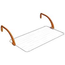 Stendino Da Balcone Open Air 10m Acciaio - Stenditore Resistente 105x55cm - Framar