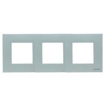 3 Elemente Rahmen silver Niessen zenit N2273 pl