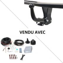 Attelage BMW Serie 3 Compact (06/01-01/05) Col de cygne + faisceau universel 7 broches + boitier électronique