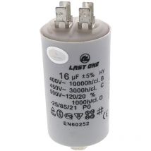Condensateur Lave-Linge 16uF 450V - Francia