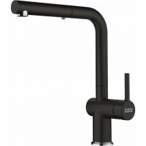 Franke - Active New - Spültischarmatur fn 6110.071, mit ausziehbarer Brause, Onyx 115.0653.384
