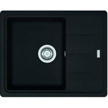 Franke - Basis - Évier en fragranit bfg 611-62, 62x50 cm, noir mat 114.0661.420