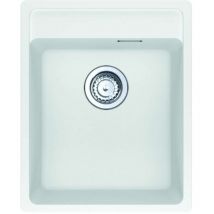Franke - Maris - Fragranit Küchenspüle mrg 610-37 ftl, 41x51 cm, Eißweiß 114.0661.443