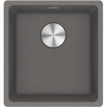 Franke - Maris mrg 110-37 Evier sous plan 40x43cm en Fragranit+, Pierre Grise (MRG110-37SK)