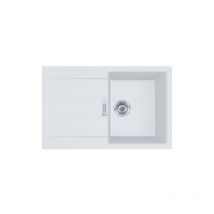 Franke SIRIUS - 2.0 S2D 611-78 Tectonite Built-in Sink White (S2D611-78B)