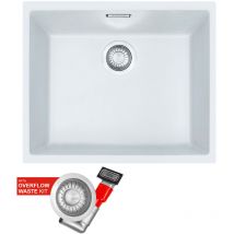 Franke - Sirius - sid 110-50 Tectonite White Artic Undermount sink (SID110-50B)