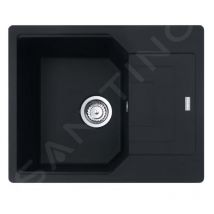 Franke - Urban - Évier en fragranit ubg 611-62, 620x500 mm, noir mat 114.0700.097