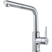 Franke - Urban - Mitigeur d'évier fp 5083.031 avec douchette extractible, chrome 115.0595.083
