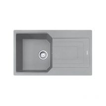 Franke - Urban Kitchen Sink in Stone Grey 1 Bowl Reversible 1000mm Inc. Waste
