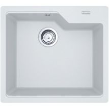 Franke - Urban ubg 610-56 Fragranit+ Évier de cuisine à encastrer Blanc glace