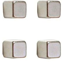 Franken - Magnet 10 X 10 X 10 Mm (b X H X T) 3kg Neodym Silber 4 St./pack.