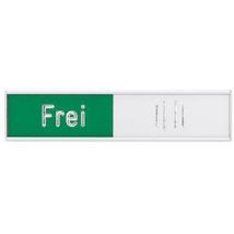 Franken - Türschild Besetzt Bs0117 102x27,4mm Al Selbstkl.