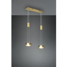 Suspension Diffuseurs Gradateur Led Disco Franklin Brass Trio Lighting