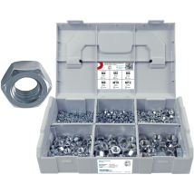 Frantos L-boxx Mini 640 Tlg. Sechskantmuttern Din 934 Sortiment (stahl Verzinkt)