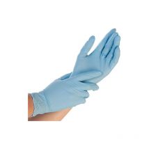 Franz Mensch 2705 NITRILE gants de''safe light hyto norme, m, bleu