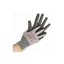 Hygostar cut safe touch gants de protection anti-coupures pour écran tactile gris cat 5 revêtement pu noir taille x - Franz Mensch