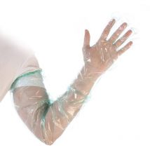 Hygostar - Guanti in ldpe Softline extra lunghi, lisce, con elastico - Franz Mensch