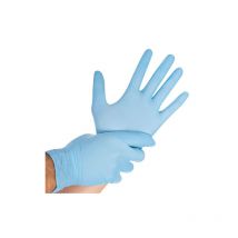 Franz Mensch Hygostar Safe Virus Lot De 100 Gants D'Examen, En Nitrile, Bleu, 10/xl, L : 24 Cm, Gants Jetables, Gants En Nitrile
