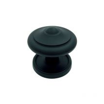 Brionne - Französischer Kettenknopf Ø80 mm schwarz - 1140408NR