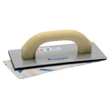 Sirius - Frattone overgrip per carta abrasiva frattazzo alluminio manico resina 25x11 cm