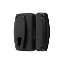 Coffre de serrure vertical pêne dormant freelox Noir 70 Droite 45 70 Époxy Avec Pêne dormant