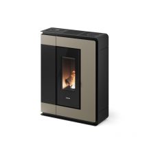Poêle à granulés étanche Arco 7 Bi-Flux Light Bronze - 7 kW - Freepoint