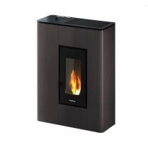 Poêle à granulés étanche Atrium 5 Anthracite - 5 kW - Freepoint