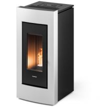 Poêle à granulés étanche Go 11 Blanc - 10,5 kW - Freepoint