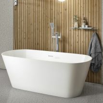 Freestanding Modern Double Ended Bath 1600mm - Duke By Voda Design