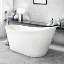 Synergy - Freestanding Modern Slipper Bath 1660mm - Britta By Voda Design