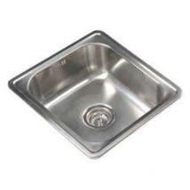 Cata CSS 1 - Fregadero De Cocina Acero 50 Cm 1 Cubeta 0 Escurridor