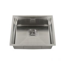 Fregadero de un seno en inox con bandeja Libia 54 cm(ancho) 44 cm(largo)