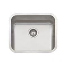 Esmebra - Fregadero de un seno en inox Nauru 20 cm(alto)55 cm(ancho)45 cm(largo)