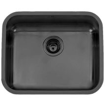 Fregadero De Un Seno En Inox Negro Nauru, 20 Cm(alto)55 Cm(ancho)45 Cm(largo)